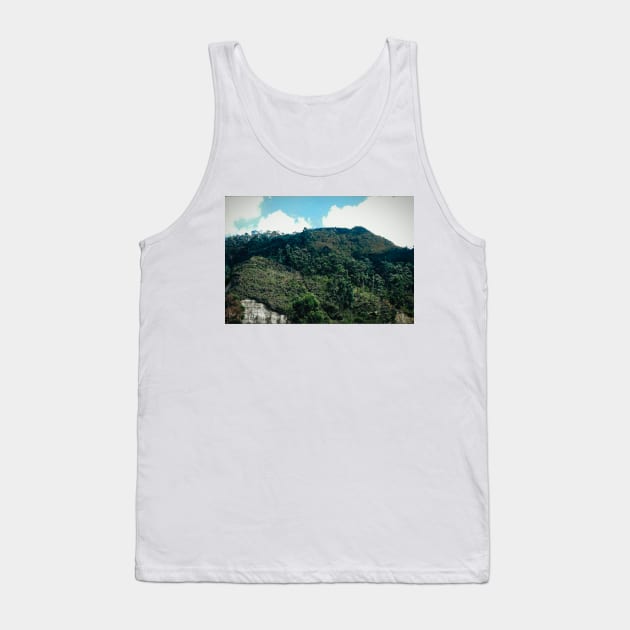 Bogota, Andes Mountains Tank Top by Tess Salazar Espinoza